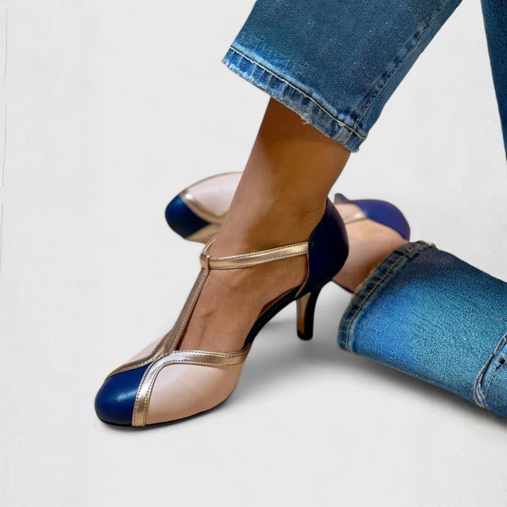 The Marielle | T-Bar Comfort Heels