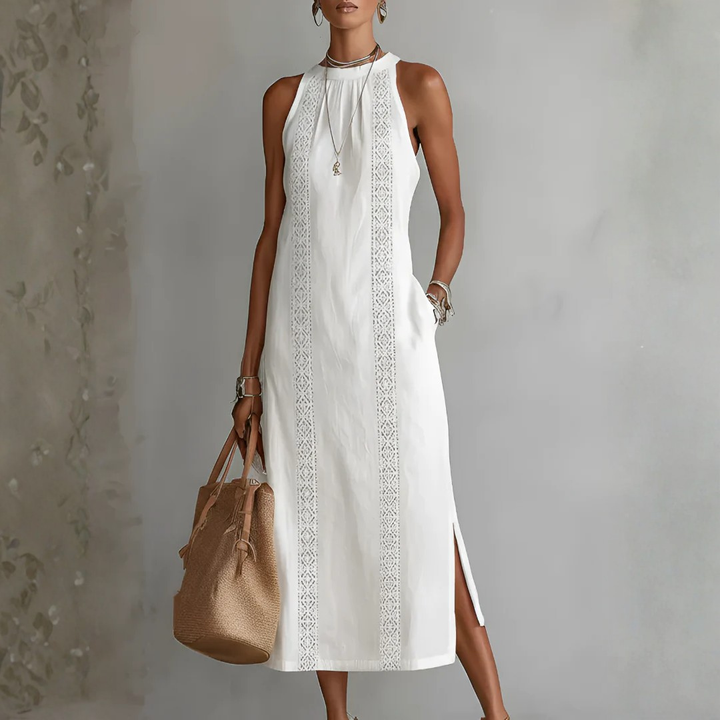 The Jimena  | Embroidered Midi Dress