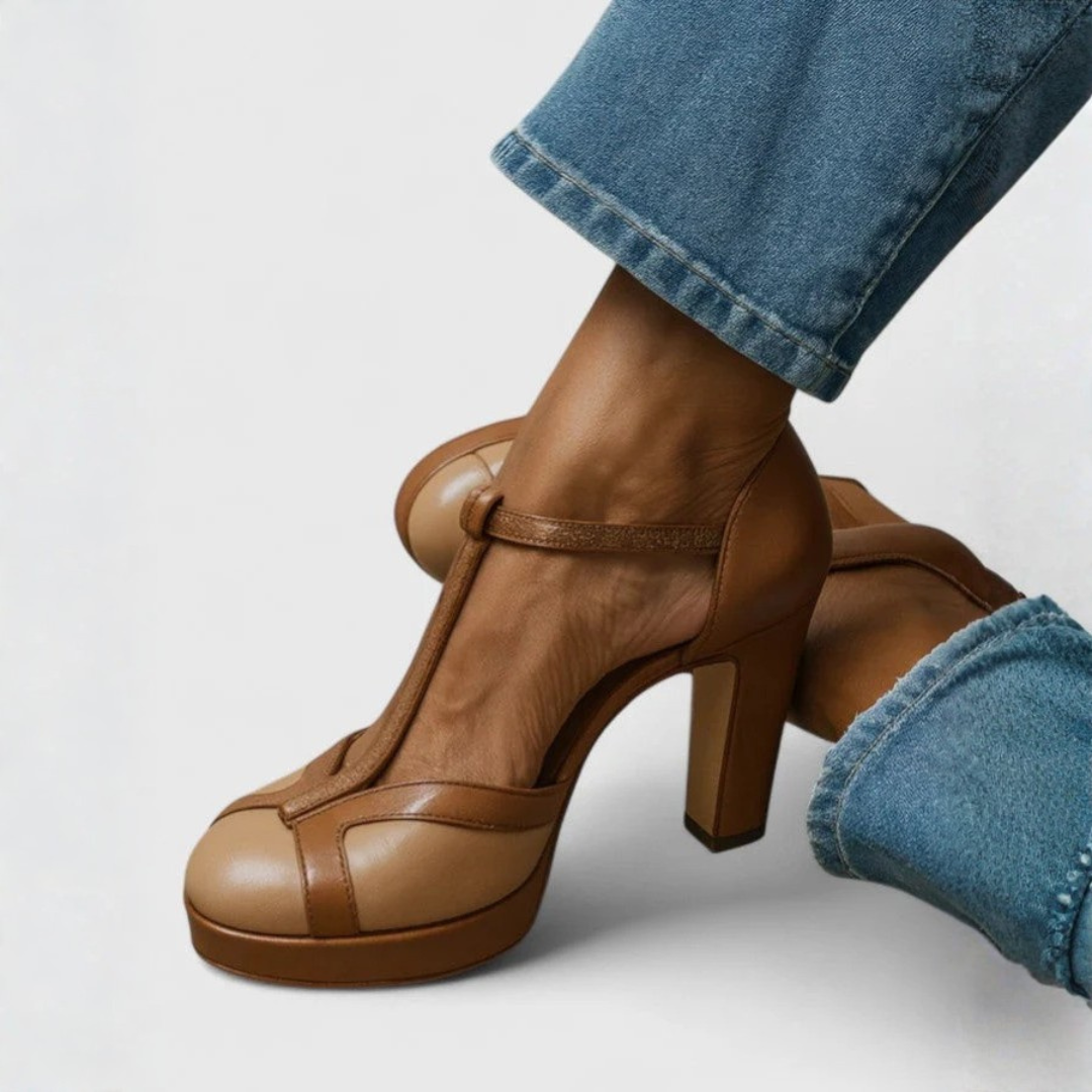 The Elara Comfort Heels