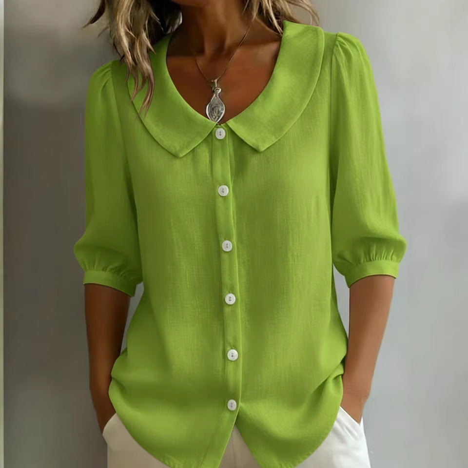The Clara Puff Sleeve Blouse