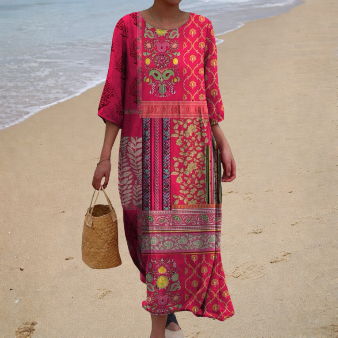 Elegant Flowing Maxi Dress