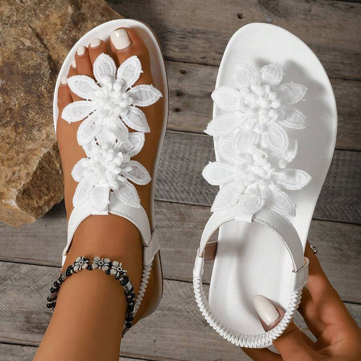 WIKTORIA | Floral Sandals