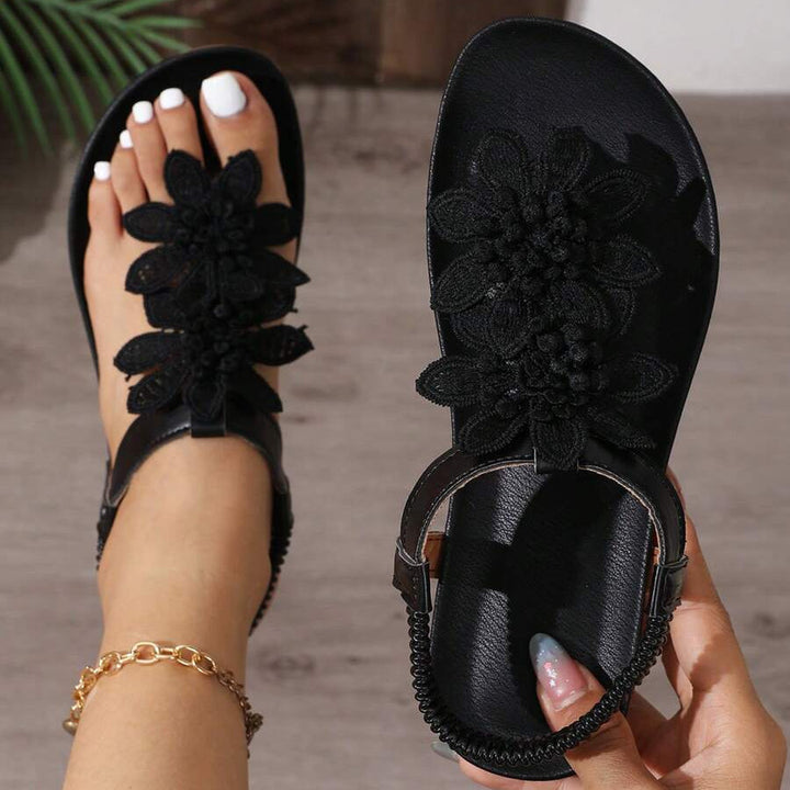 WIKTORIA | Floral Sandals