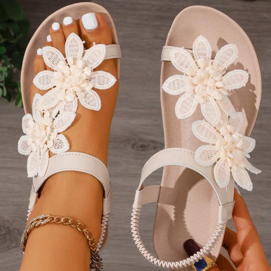 WIKTORIA | Floral Sandals
