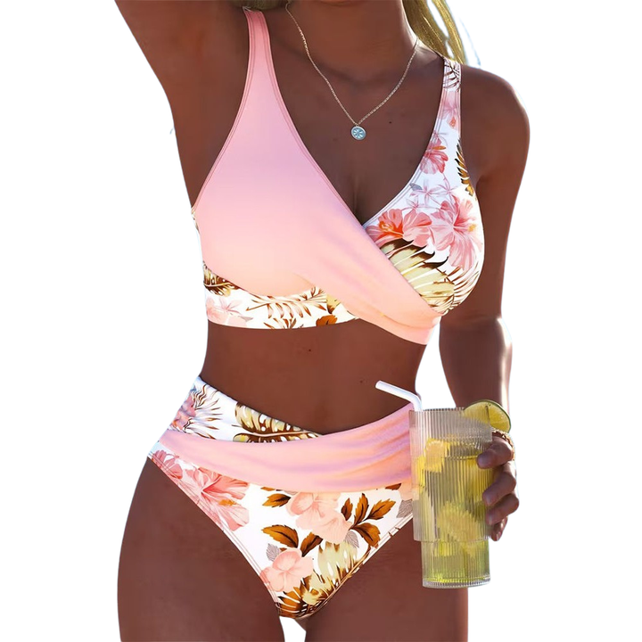 Gabriella Floral Contrast Bikini