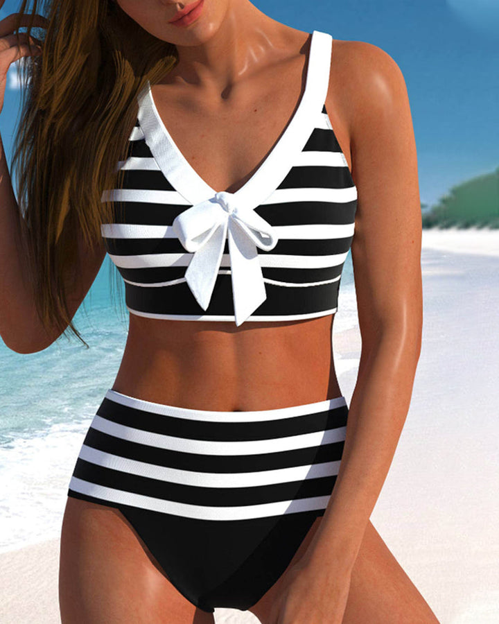 Thelma - Classic Striped Bikini Set