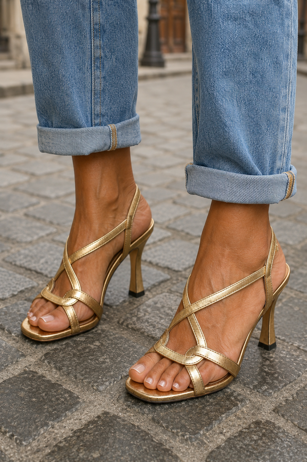 ELISABETTA | Golden Summer Sandals Charm