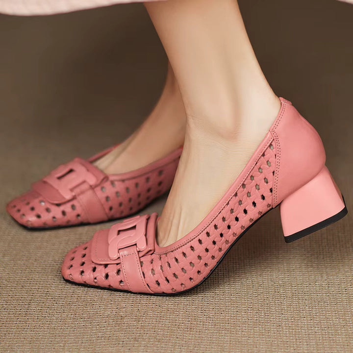 Solea Women Leather Heels