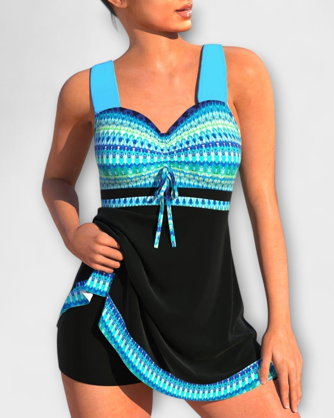 Michelle – Vibrant Two-Piece Swim Set