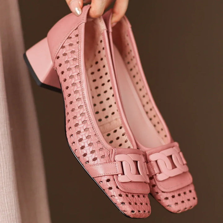 Solea Women Leather Heels