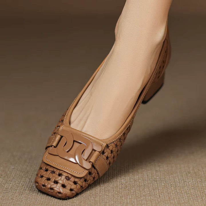Solea Women Leather Heels