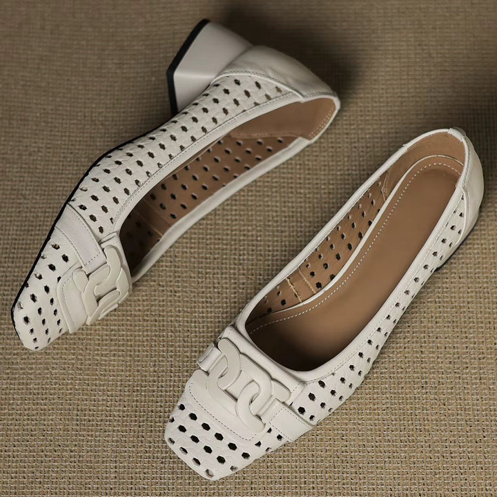 Solea Women Leather Heels