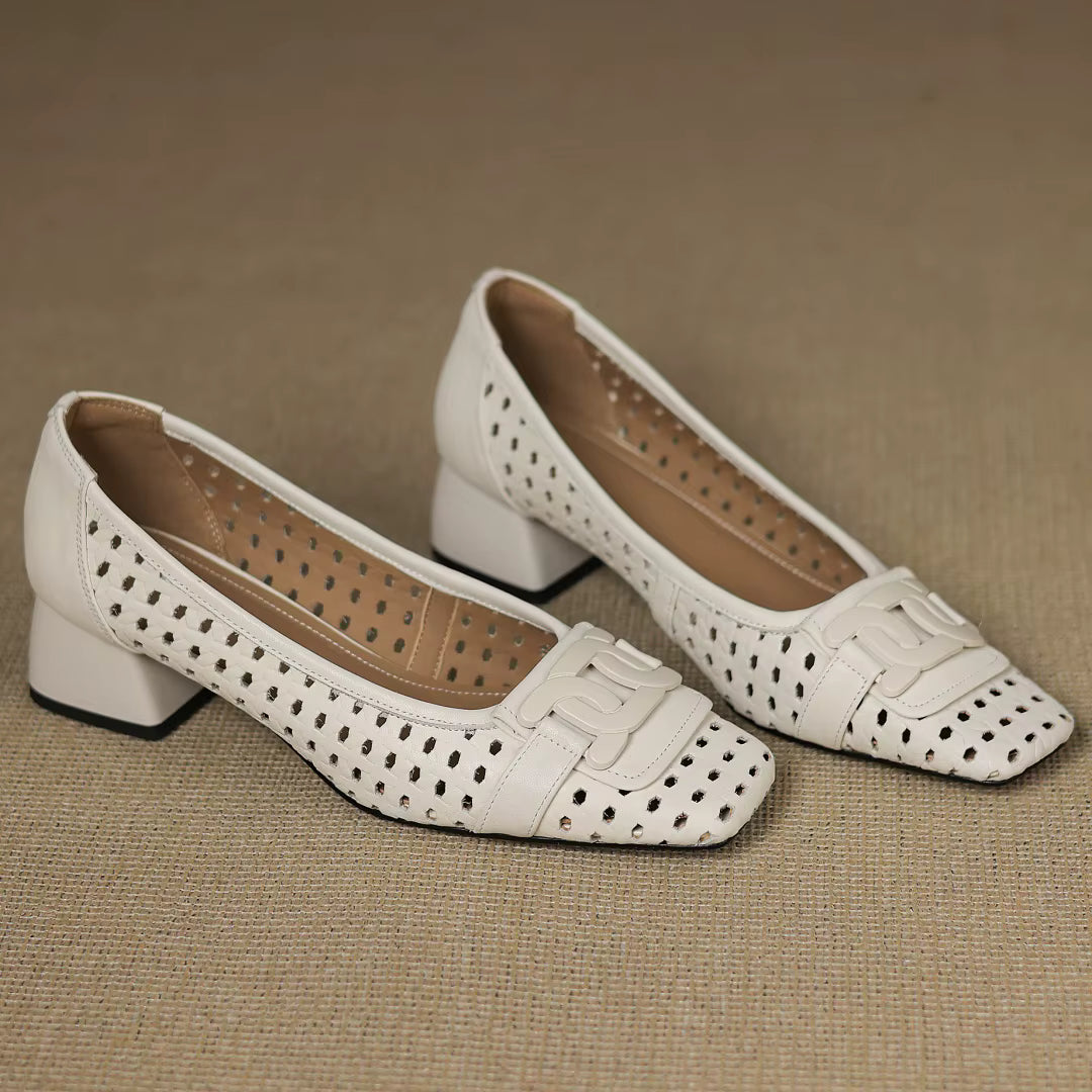 Solea Women Leather Heels