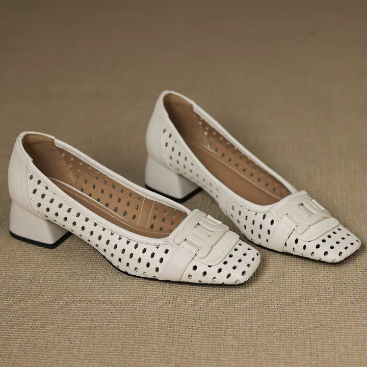 Solea Women Leather Heels