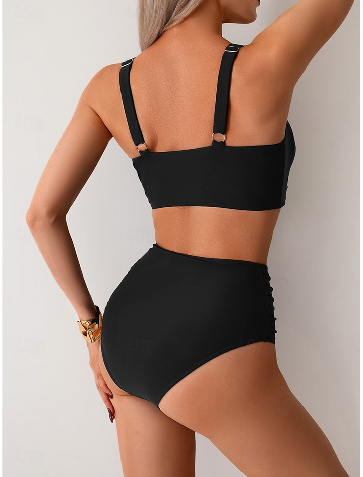 Maureen - Ruched Fabric Bikini