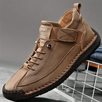 A stack of various colored sneakers, showcasing the wide array of available hues for these comfortable shoes.